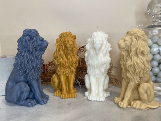 Large Lion Candle | Scented