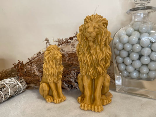 Lion Candle Small