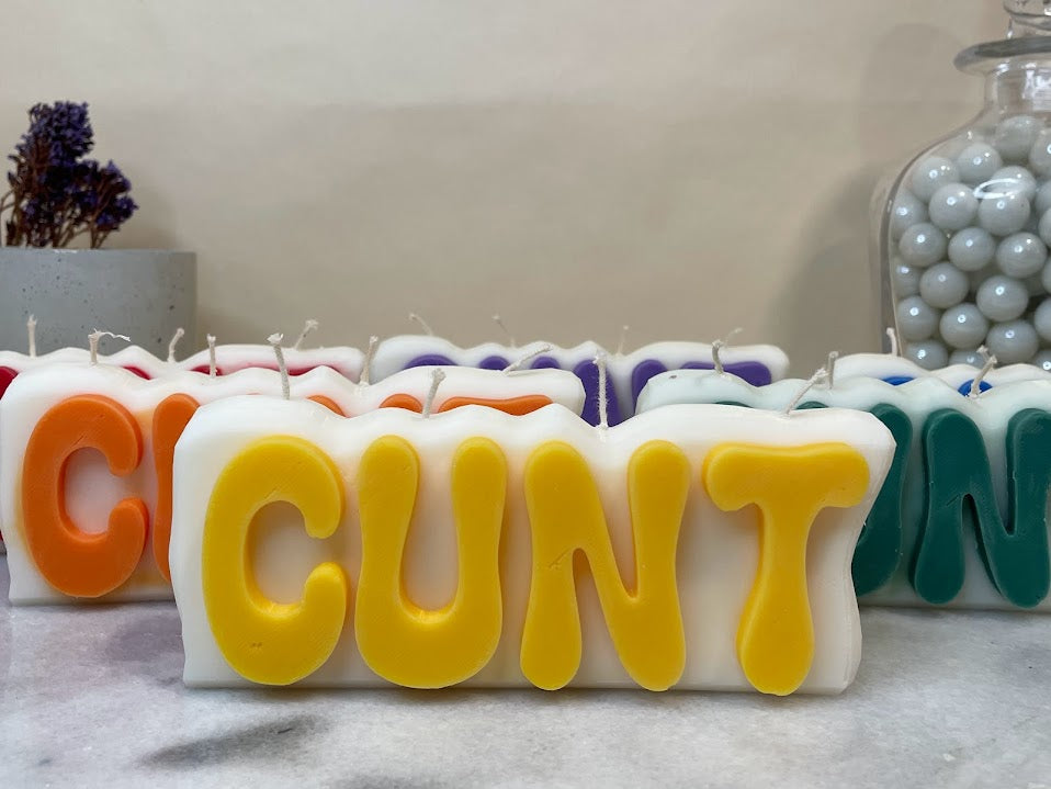 Cunt Candle | Home Decor | Gift | Collectable