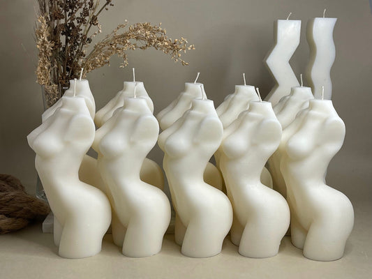 10 x Small Torso Candle | Wholesale | Party Favors | Bulk Gift