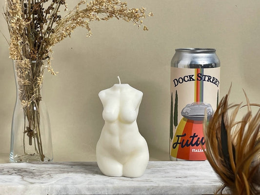 Curvy Torso Candle