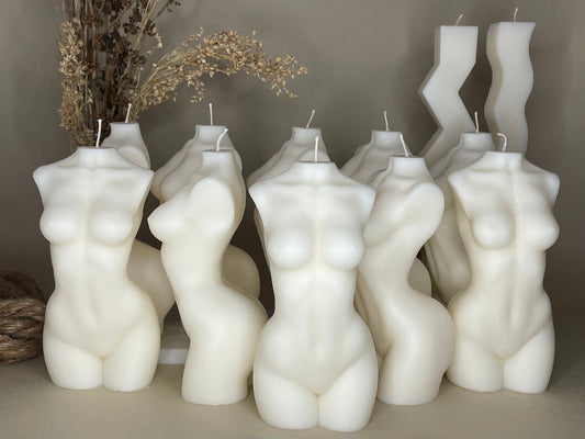 10 x Large Torso Candle | Wholesale | Party Favors