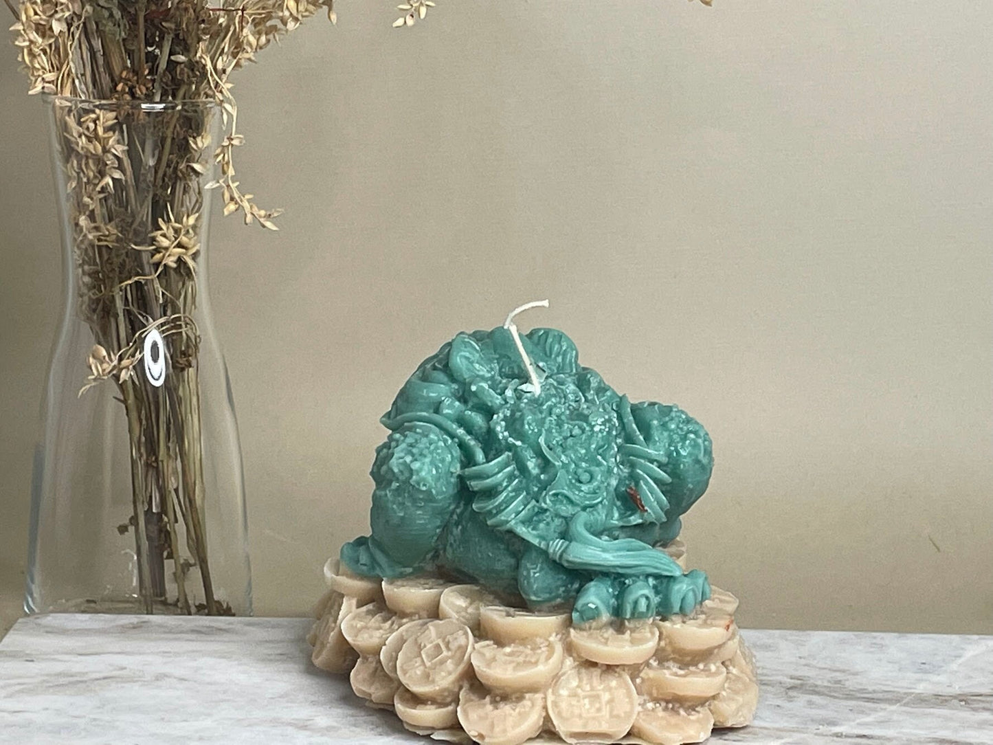 Feng Shui Money Toad Candle