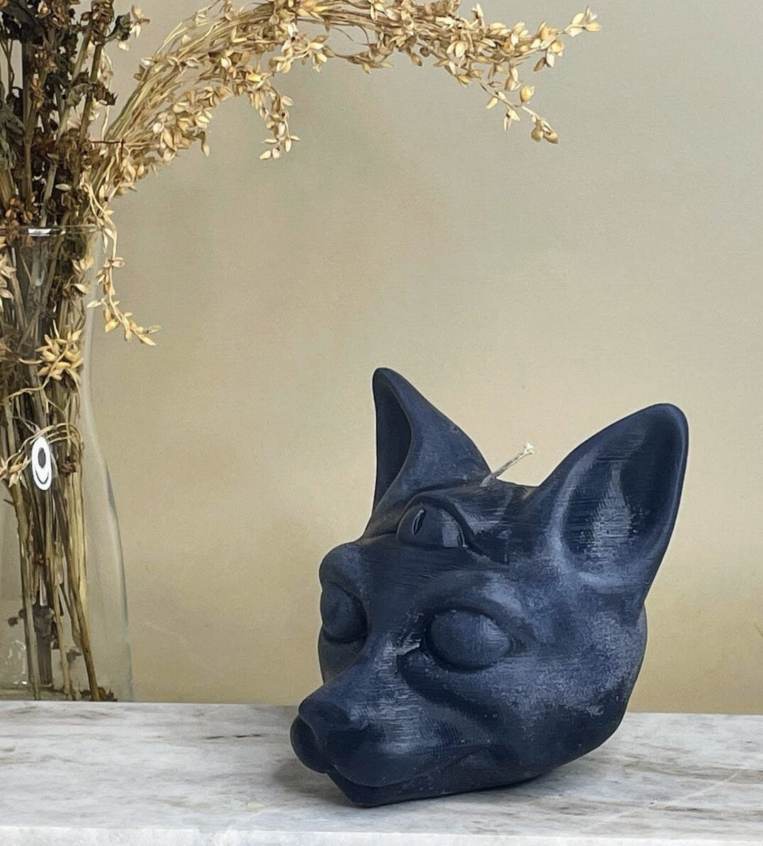 Third Eye Cat Candle | Halloween Decor | Gift