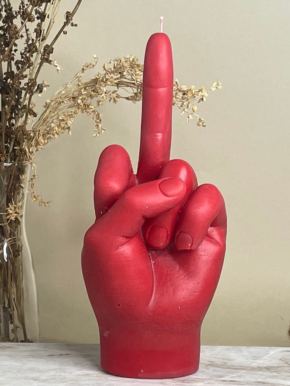 XL Middle Finger Candle | Home Decor | Gift