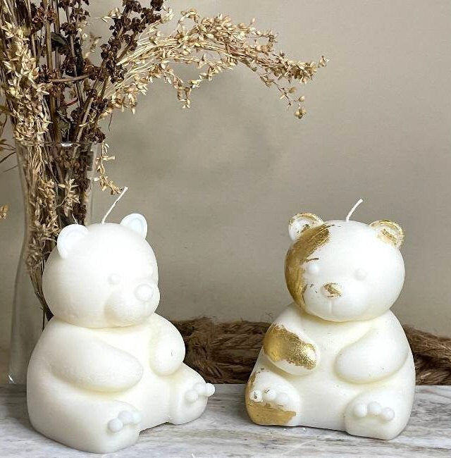 Teddy Bear Candle