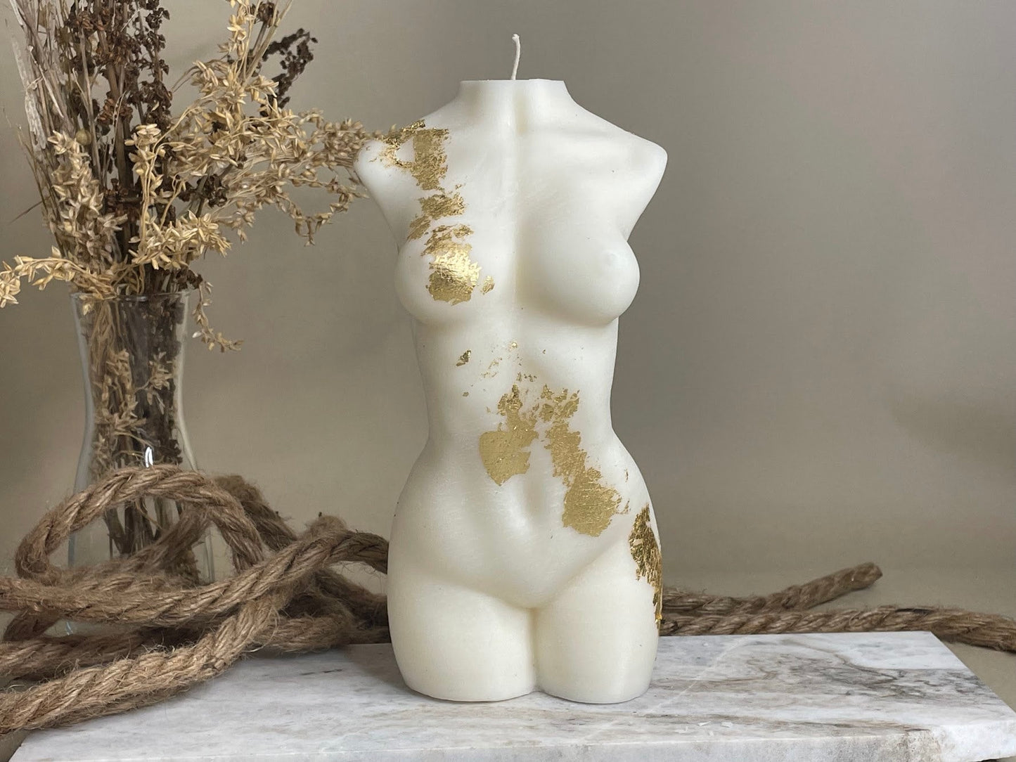 Extra Large Torso Candle