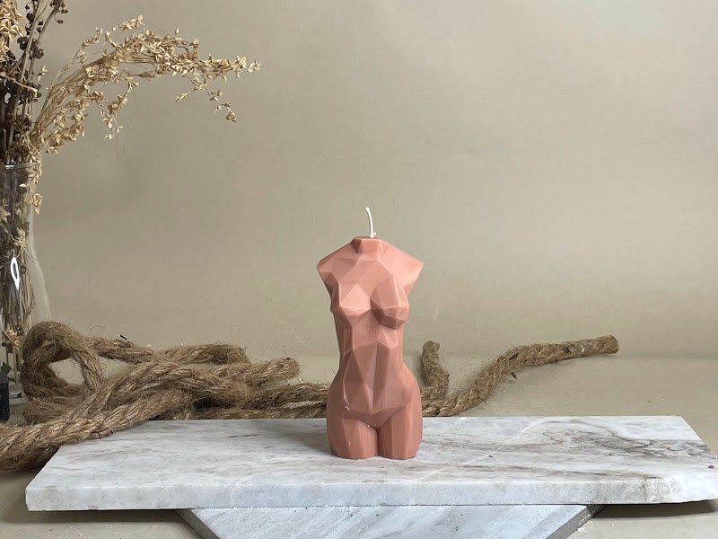 Low Poly | Torso Candle| Venus