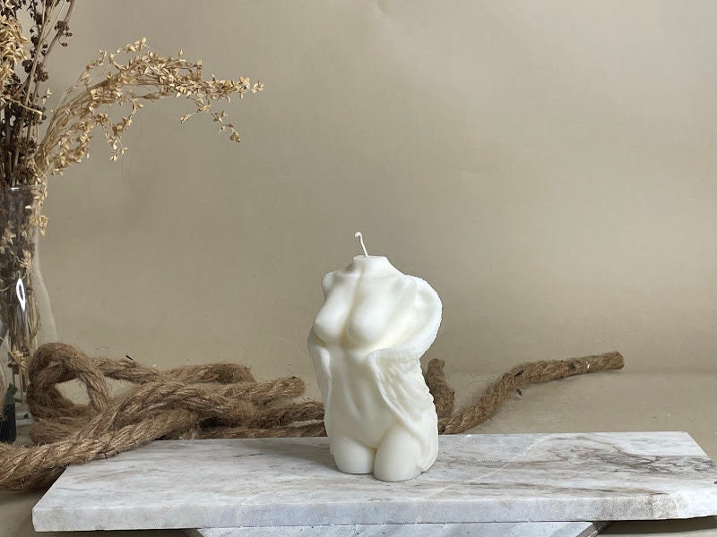 Winged Angel | Torso Candle | Venus