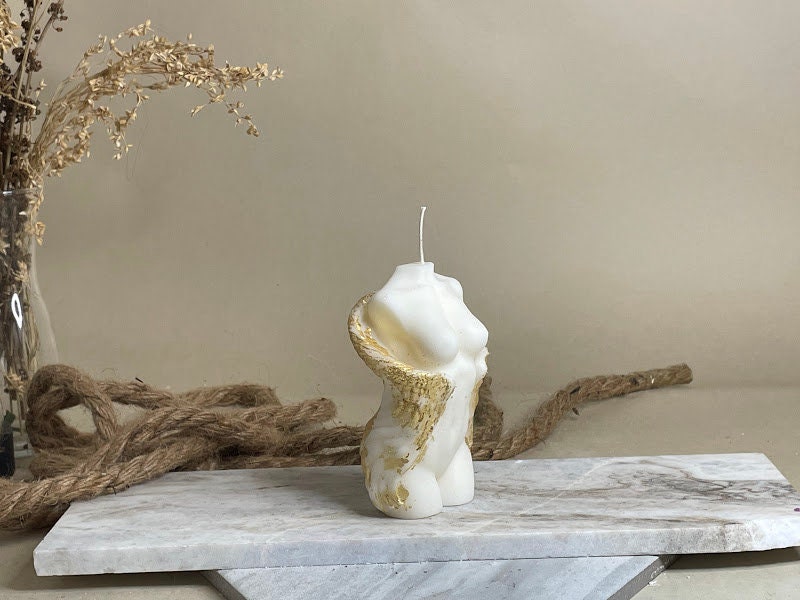 Winged Angel | Torso Candle | Venus