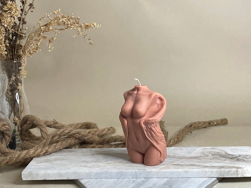 Winged Angel | Torso Candle | Venus