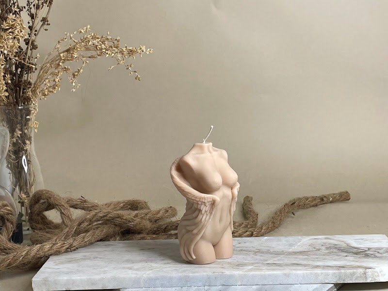 Winged Angel | Torso Candle | Venus