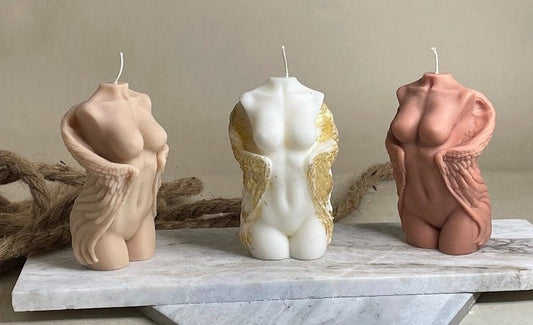 Winged Angel | Torso Candle | Venus